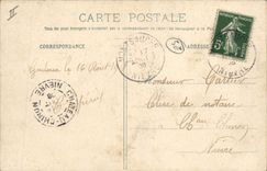 VINTAGE POSTCARD Dolmen Menhir Dolme Chevresse Morvan