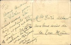 VINTAGE POSTCARD Fantaisie Illustrator Be welcome Monseigneur and you Gentes Dames