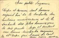 VINTAGE POSTCARD Fantasy Illustrator a serious customer