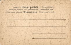 VINTAGE POSTCARD Fantasy Illustrator Hind Stag