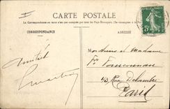 CPA Fantaisie Militaria L'artillerie montee et les obstacles Descente dans un fosse profond et a revers rapide