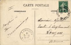 CPA Fantaisie Militaria la vie au camp sous la tente