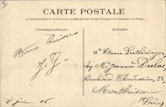 CPA Fantaisie Militaria Femme