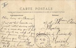 CPA Fantaisie Militaria Camp de Mailly Un coin du campement 