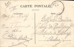 CPA Fantaisie Militaria Camp de Mailly Le camp occupe