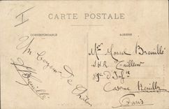 CPA Fantaisie Militaria Camp de Chalons Vue des tentes