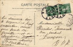 CPA Fantaisie Militaria Artillerie de campagne Passage a gue Chevaux 