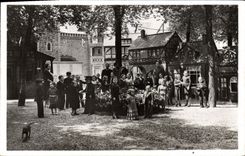 VINTAGE POSTCARD Dwarf Dwarves International exhibition Paris 1937 Kingdom of Lilliput