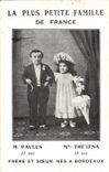 VINTAGE POSTCARD Nain Dwarves Paulus Theresa Nes has Bordeaux
