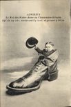 CPA Nain Nains Adrien's le roi des nains Chaussure geante
