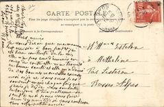 VINTAGE POSTCARD Dwarf Dwarves Giantess the smallest lady of the world Theater of the Alive Headstock