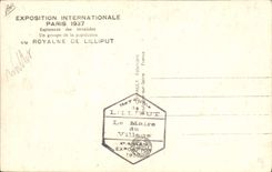 CPA Nain Nains Exposition internationale Paris 1937 Royaume de Lilliput 