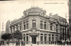 Estaciones de Levallois Perret de la estación de la POSTAL de la VENDIMIA