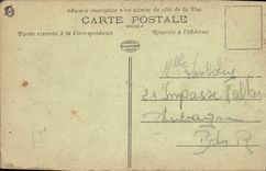 La oficina de correos de Túnez de la POSTAL de la VENDIMIA