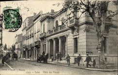 Edificio de la oficina de correos de la sala de estar de la estación de la POSTAL de la VENDIMIA