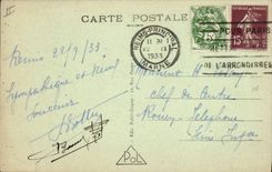 CPA Poste Reims Hotel des Postes