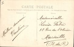 CPA Poste Saint Raphael Hotel des Postes
