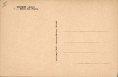 Edificio de la oficina de correos de Troyes de la estación de la POSTAL de la VENDIMIA