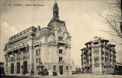 CPA Poste Dijon Hotel des Postes