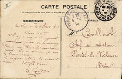 CPA Poste Montelimar Hotel des Postes