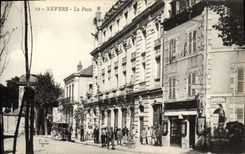 Estación de Nevers de la POSTAL de la VENDIMIA