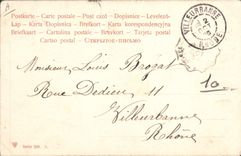 CPA Moulin a vent Laboureur Cheval