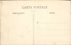 VINTAGE POSTCARD Bateau Fishes Boat Sables d'Olonne fleeing the storm