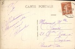 El barco de la POSTAL de la VENDIMIA pesca Pornic con el puerto