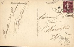 CPA Bateau Peche Cannes Vue sur le port 