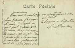 VINTAGE POSTCARD Bateau Fishes Cannes the port and the municipal casino