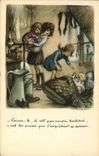 CPA Fantaisie Illustrateur Poulbot 