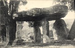 CPA Menhir Dolmen Draguignan La Pierre de la Fee Ancien dolmen druidique 