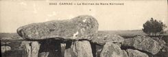 CPA Menhir Dolmen Carnac Le dolmen de Mane Kerioned 