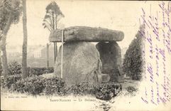 CPA Menhir Dolmen Saint Nazaire Dolmen 