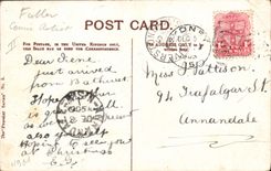 VINTAGE POSTCARD Fantasy Fuller Illustrator