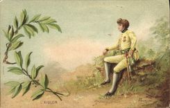 VINTAGE POSTCARD Fantasy Illustrator the Eaglet