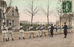 CPA Militaria Au regiment 