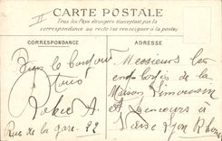 VINTAGE POSTCARD Militaria With the regiment