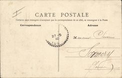 VINTAGE POSTCARD Militaria the camp of Cercottes a pause after soup