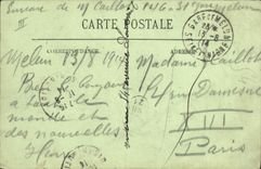 CPA Militaria Infanterie Dans la tranchee