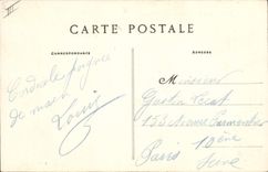 CPA Militaria Camp de Sissonne Transmission des ordres 