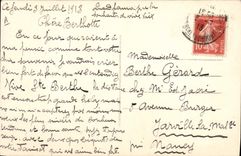 CPA Militaria A la chambree A vos rangs