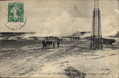 CPA Militaria Artillerie de forteresse Ecoles a feu Echelle Gugumus 