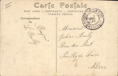 VINTAGE POSTCARD Militaria Artillerie of Ecoles fortress has fire Echelle Gugumus