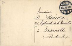 CPA Militaria Officiers allemands 