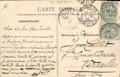 VINTAGE POSTCARD Militaria cooking of the operations