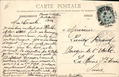 VINTAGE POSTCARD Militaria With the camp of Trawl-nets soup