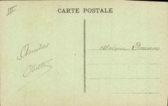 CPA Folklore Femme ane Mule Normandie
