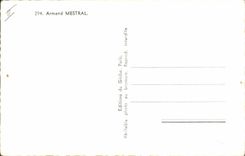 POSTAL MODERNA cine Armand Mestral