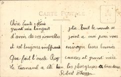 CARTE PHOTO Carnaval Lutin Fantaisie